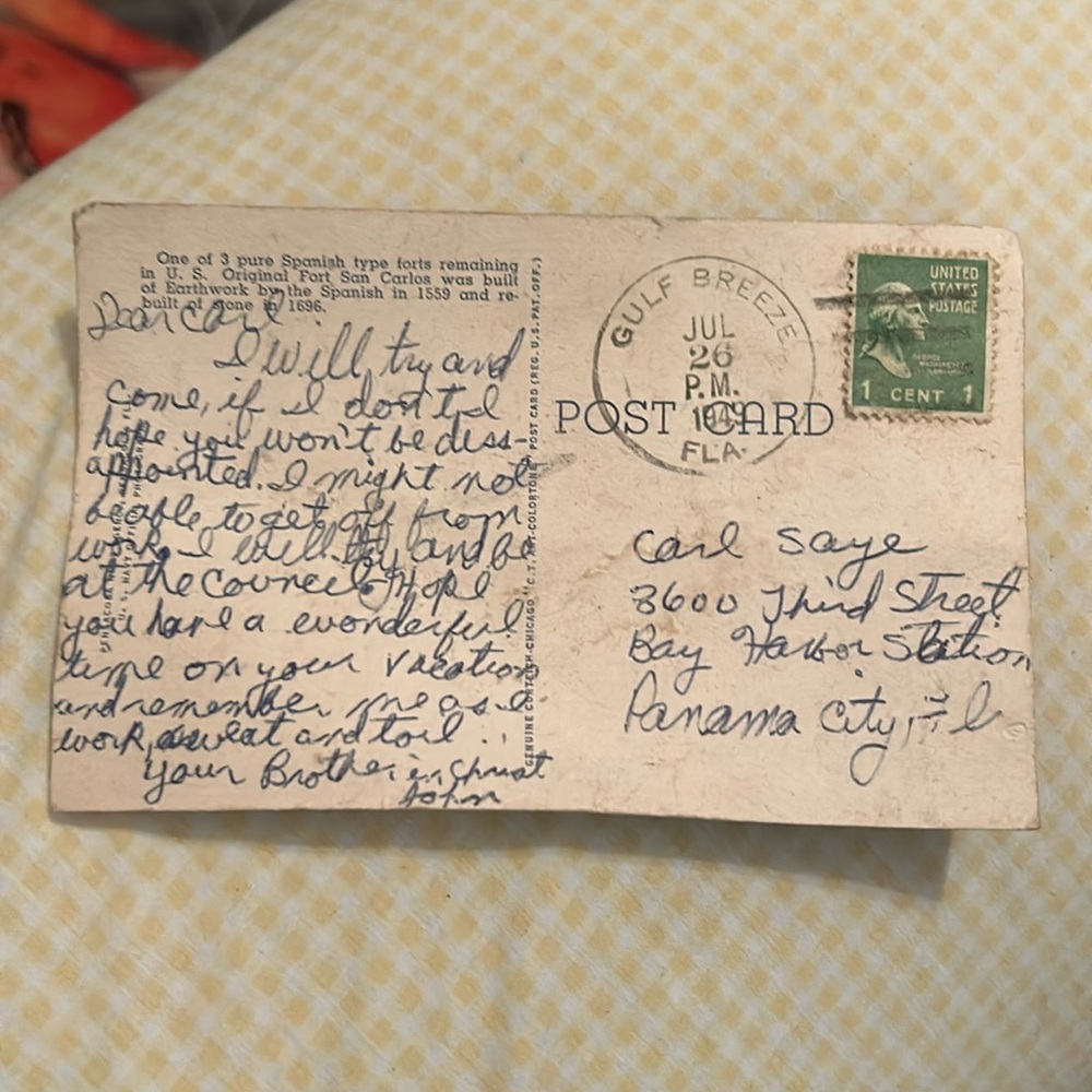 One Cent George Washington Stamp